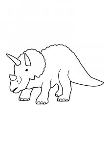 Triceratops Coloring Pages 30