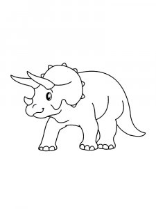 Triceratops Coloring Pages 31