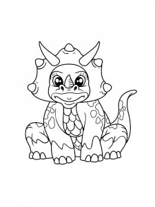 Triceratops Coloring Pages 32