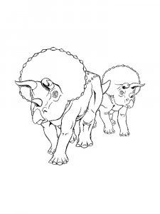 Triceratops Coloring Pages 33