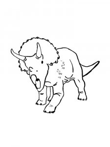Triceratops Coloring Pages 34