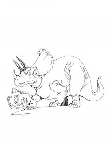 Triceratops Coloring Pages 38