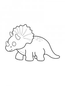Triceratops Coloring Pages 40