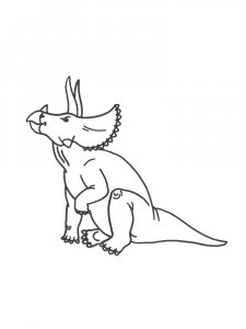 Triceratops Coloring Pages 41