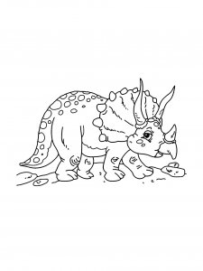 Triceratops Coloring Pages 44