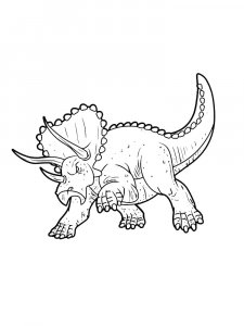 Triceratops Coloring Pages 45