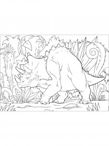 Triceratops Coloring Pages 46