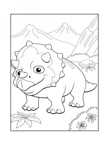Triceratops Coloring Pages 49
