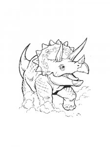 Triceratops Coloring Pages 54