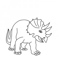 Triceratops Coloring Pages 61