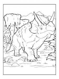 Triceratops Coloring Pages 68