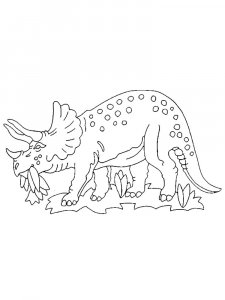 Triceratops Coloring Pages 70