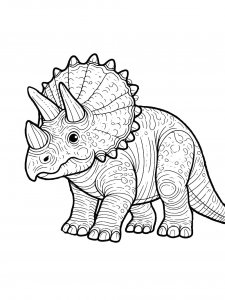 Triceratops Coloring Pages 71
