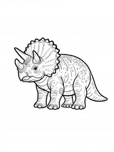 Triceratops Coloring Pages 72