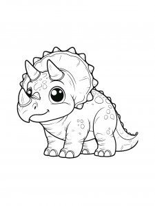 Triceratops Coloring Pages 73