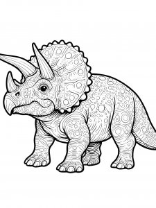 Triceratops Coloring Pages 78