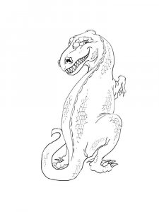 Tyrannosaurus coloring page - picture 1