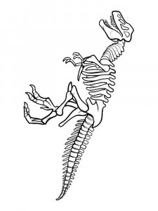 Tyrannosaurus coloring page - picture 15