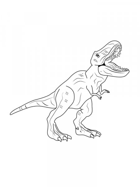 Tyrannosaurus coloring pages