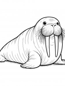 Walrus Coloring Pages 29