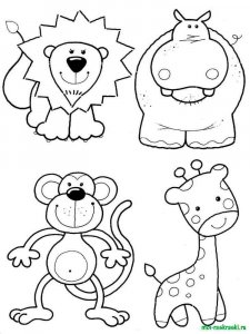 Wild Animal coloring page - picture 10