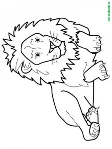 Wild Animal coloring page - picture 43