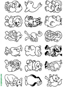Wild Animal coloring page - picture 49