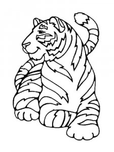 Wild cats coloring page - picture 10