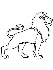 Wild cats coloring page - picture 20