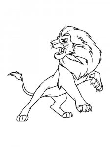 Wild cats coloring page - picture 32