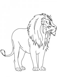 Wild cats coloring page - picture 5