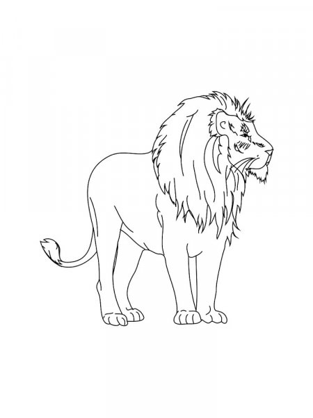 Wild cats coloring pages