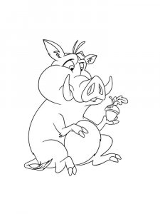 Boar coloring page - picture 18