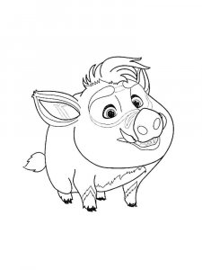Boar coloring page - picture 19