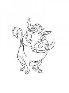 Boar coloring page - picture 21