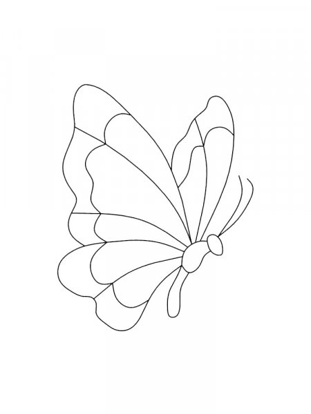 Butterfly coloring pages