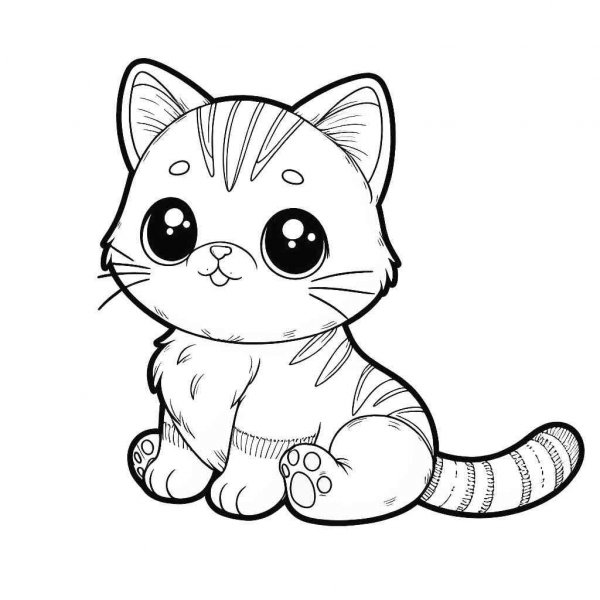 Cats coloring pages