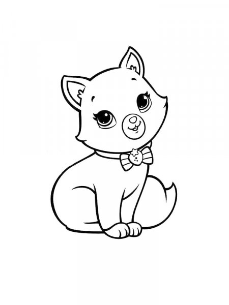 Cats coloring pages