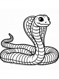 Cobra coloring page - picture 17