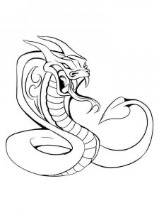Cobra coloring page - picture 27