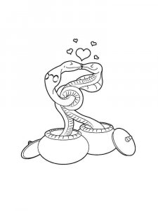 Cobra coloring page - picture 29