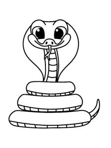 Cobra coloring page - picture 34