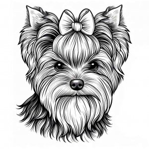 Dog coloring page - picture 9