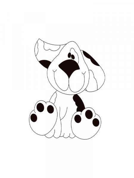 Dogs coloring pages