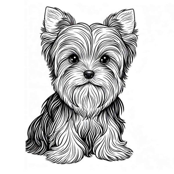 Dogs coloring pages