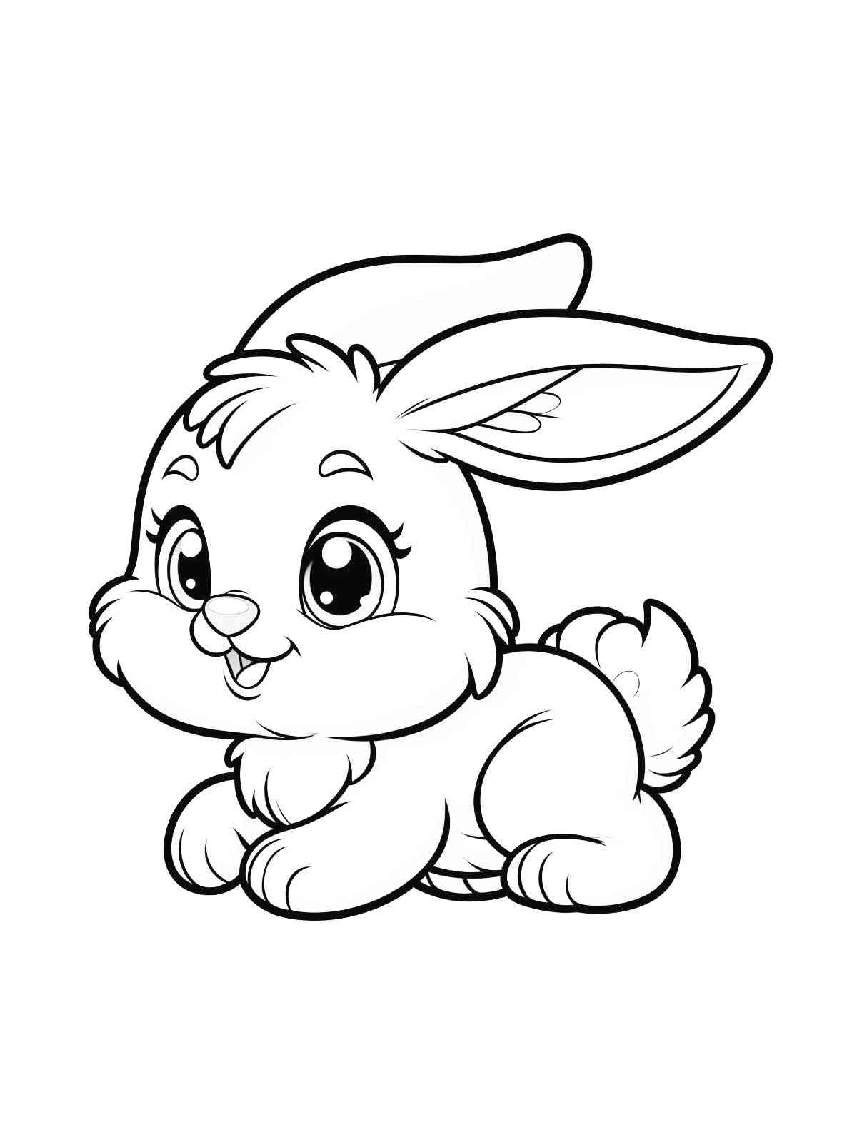 Hare coloring pages