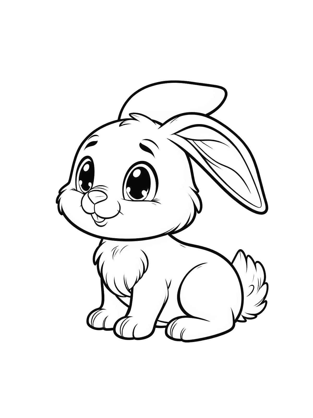 Hare coloring pages