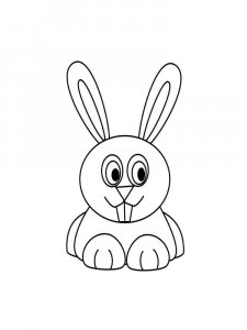 hares coloring page - picture 40