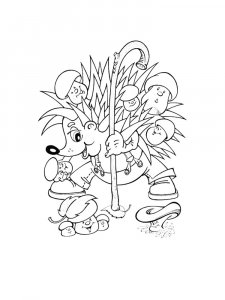 Hedgehog Coloring Pages 38