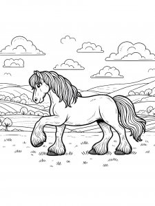 Horse Coloring Pages 37